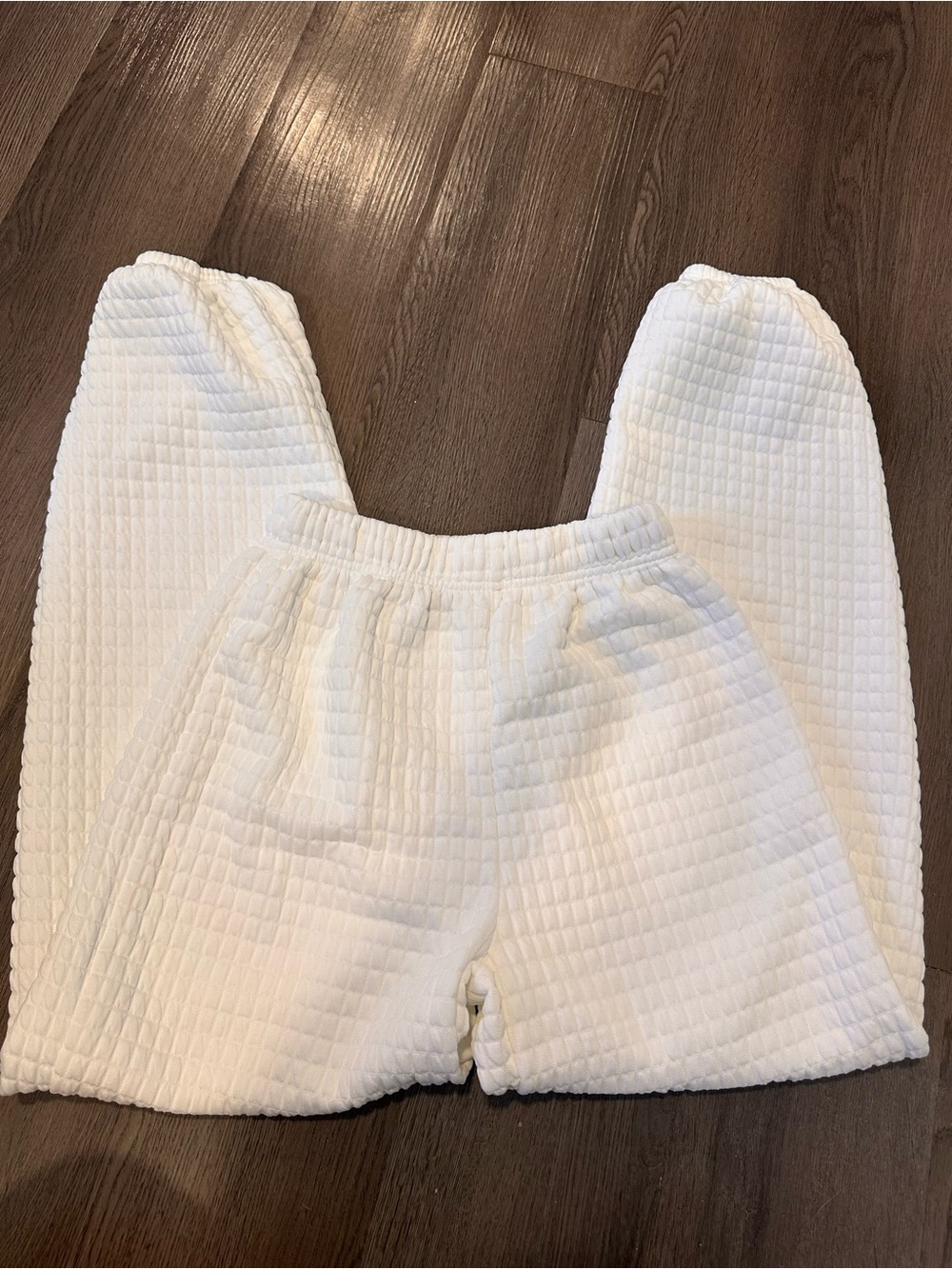 Princess Polly white joggers